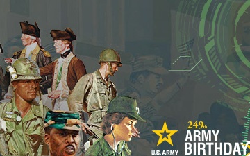 US Army 249 Birthday