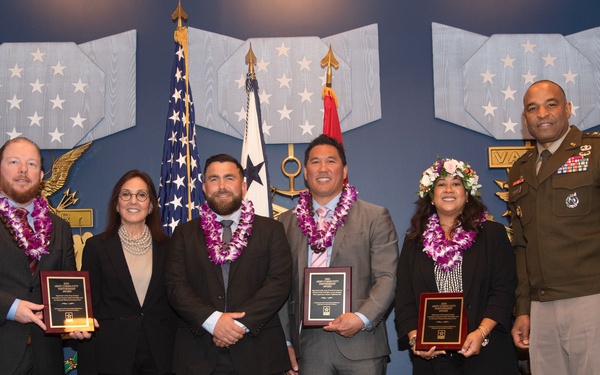 Army CID Presented with Army Community Partnership Award for Efforts to Make Hawaii Safer