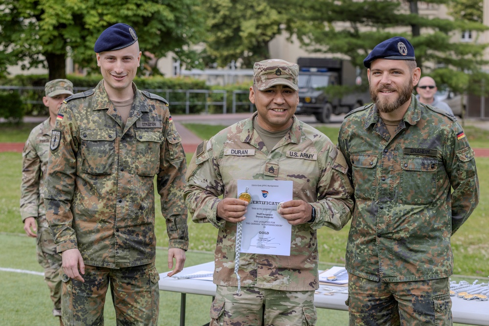 U.S. Army Garrison-Poland &amp; V Corps Soldiers Receive the GAFPB