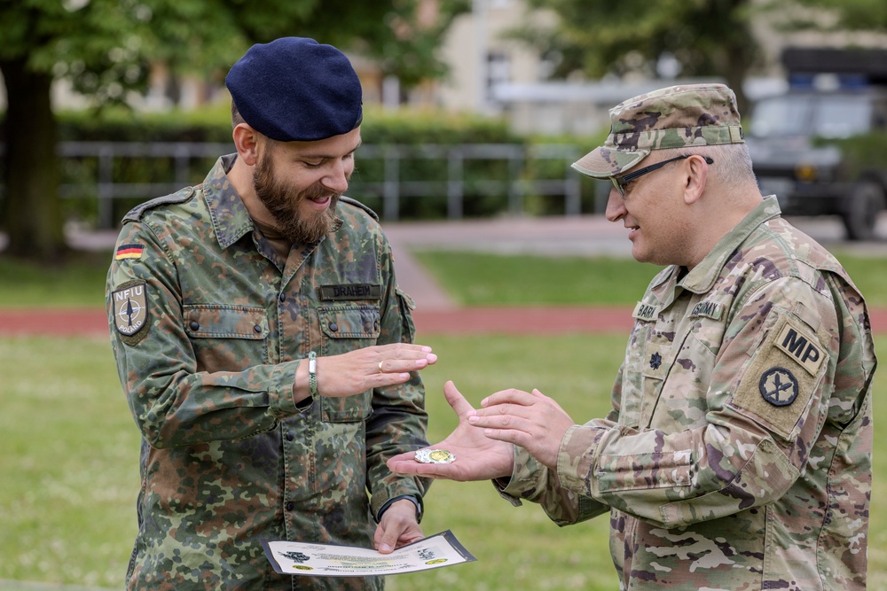 U.S. Army Garrison-Poland &amp; V Corps Soldiers Receive the GAFPB