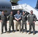 KSCJ Radio reporter poses with 185th ARW aircrew