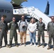 Northwest Iowa Review pose with 185th ARW aircrew