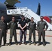 Sergeant Bluff Advocate editor poses with 185th ARW aircrew