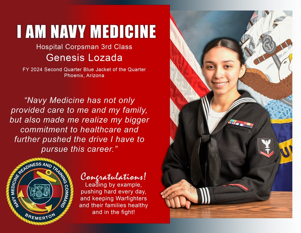 DVIDS - News - I am Navy Medicine - HM3 Genesis Lozada - stationed at ...