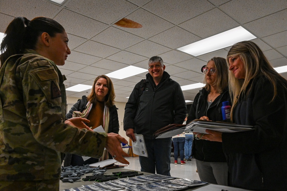 Fairchild AFB takes honorary commanders to JBER on a civic leader tour