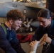 USS Ronald Reagan (CVN 7Sailors conduct  general quarters drill