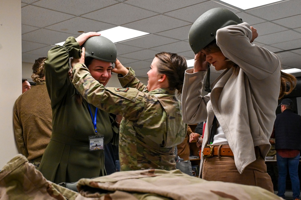 Fairchild AFB takes honorary commanders to JBER on a civic leader tour