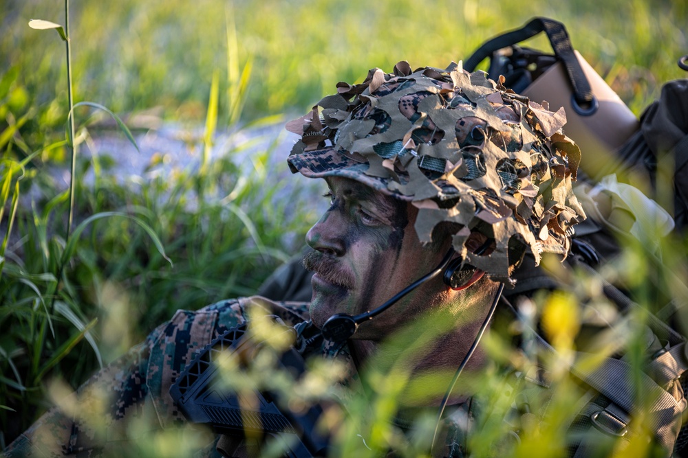 4th Recon Marines conduct force on force exercise in Sweden during BALTOPS 24