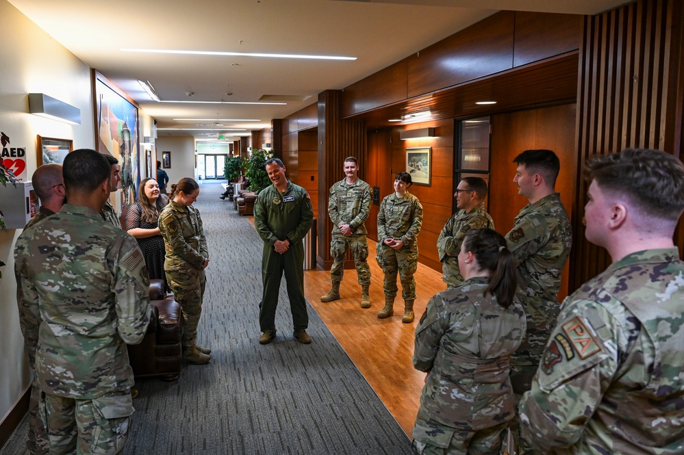 Fairchild AFB takes honorary commanders to JBER on a civic leader tour