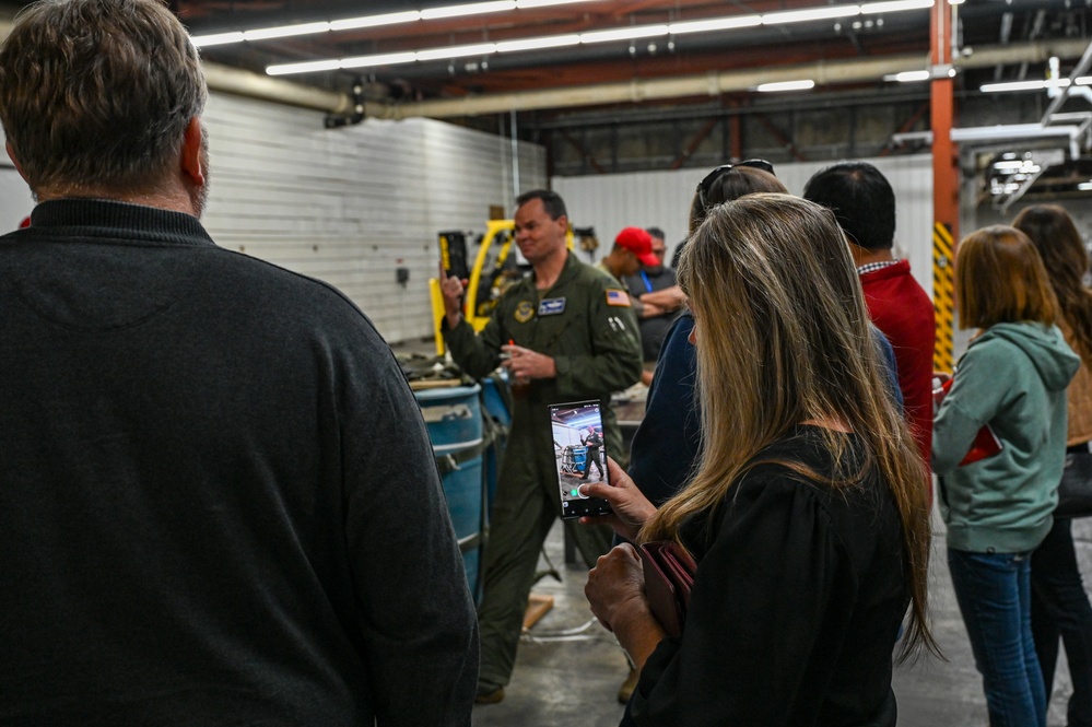 Fairchild AFB takes honorary commanders to JBER on a civic leader tour