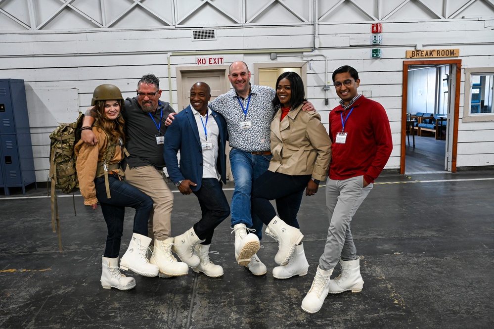 Fairchild AFB takes honorary commanders to JBER on a civic leader tour