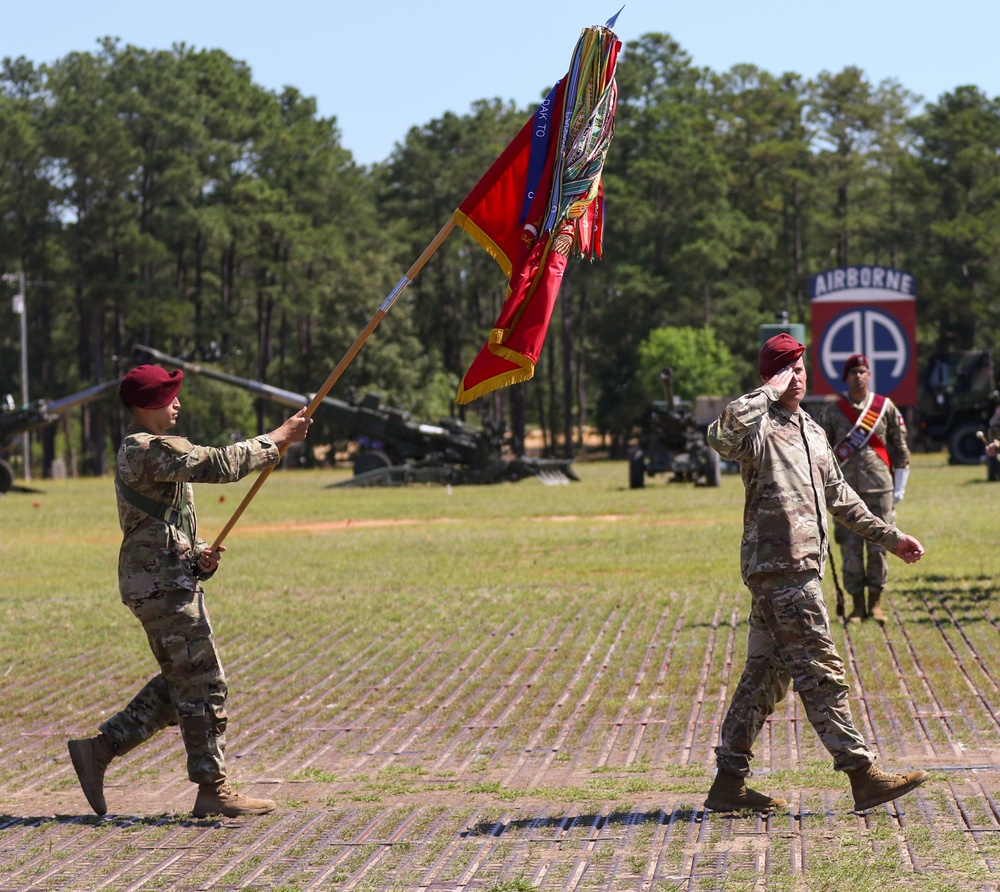 82nd DIVARTY Change of Command