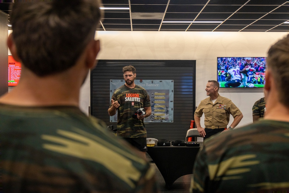 3rd MAW Commanding General attends a Major League Rugby match