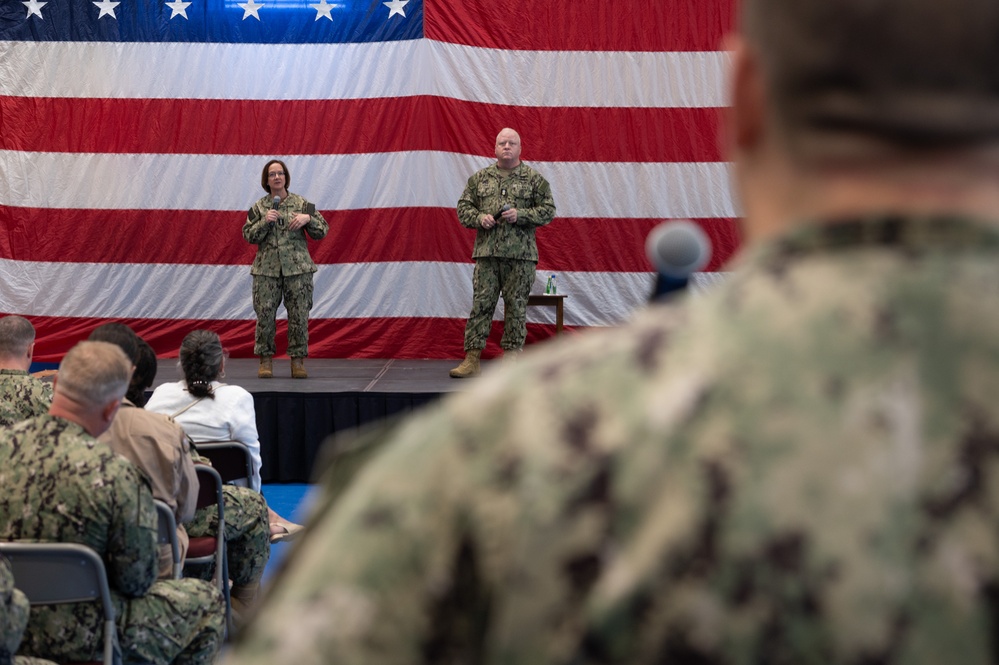 CNO Franchetti And MCPON Honea Visits Bahrain