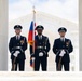 The Commander of the Slovak Air Force Maj. Gen. Róbert Tóth Participates in an Air Force Full Honors Wreath-Laying Ceremony at the Tomb of the Unknown Soldier