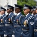 The Commander of the Slovak Air Force Maj. Gen. Róbert Tóth Participates in an Air Force Full Honors Wreath-Laying Ceremony at the Tomb of the Unknown Soldier