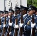 The Commander of the Slovak Air Force Maj. Gen. Róbert Tóth Participates in an Air Force Full Honors Wreath-Laying Ceremony at the Tomb of the Unknown Soldier