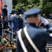 The Commander of the Slovak Air Force Maj. Gen. Róbert Tóth Participates in an Air Force Full Honors Wreath-Laying Ceremony at the Tomb of the Unknown Soldier