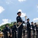 The Commander of the Slovak Air Force Maj. Gen. Róbert Tóth Participates in an Air Force Full Honors Wreath-Laying Ceremony at the Tomb of the Unknown Soldier