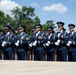 The Commander of the Slovak Air Force Maj. Gen. Róbert Tóth Participates in an Air Force Full Honors Wreath-Laying Ceremony at the Tomb of the Unknown Soldier