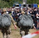 Multi-national paratroopers commemorate D-Day with historic jump into Normandy, France.