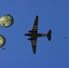 Multi-national paratroopers commemorate D-Day with historic jump into Normandy, France.