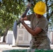 Engineer Soldiers Build Concrete Paths at Annual Training