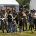 Multi-national paratroopers commemorate D-Day with historic jump into Normandy, France.