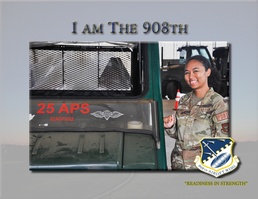 I am The 908th: Senior Airman Desiree Pope