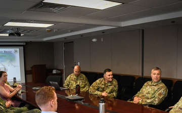 168th Wing Community Connections with Employers - business leader tour