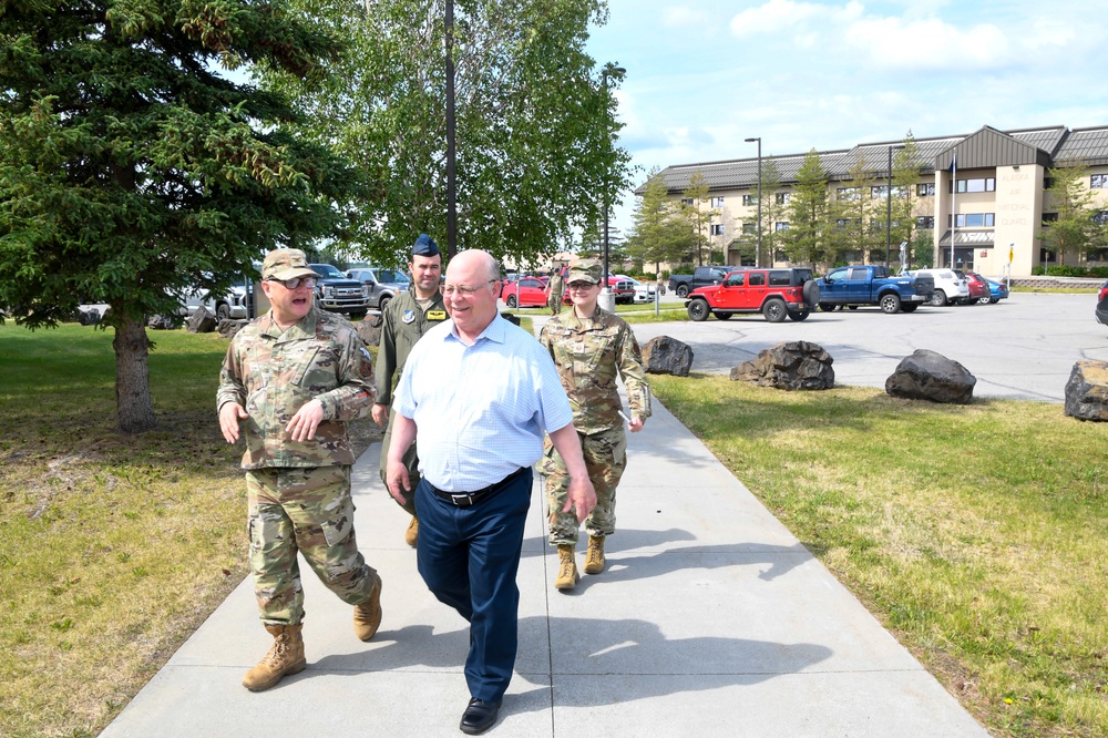 168th Wing Community Connections with Employers - business leader tour