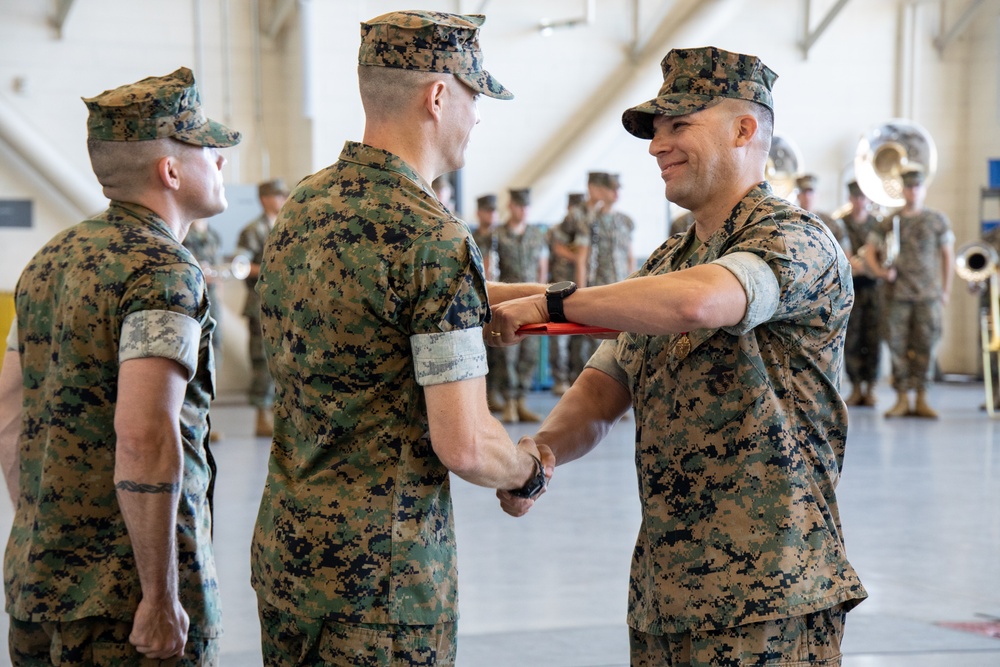 Marine Heavy Helicopter Training Squadron 302 relief and appointment ceremony