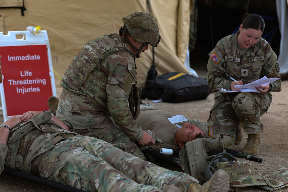 278th ACR participates in mass casualty exercise at XCTC