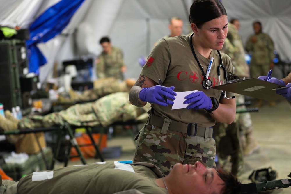 278 ACR participates in mass casualty exercise at XCTC