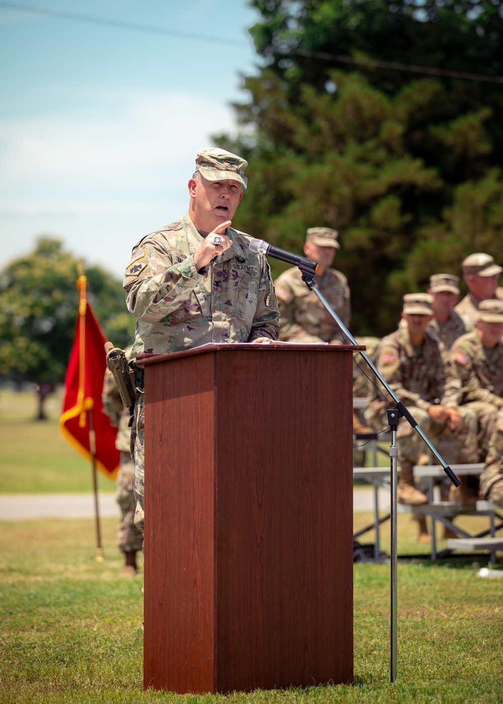 Oklahoma National Guard’s 45th Infantry Brigade welcomes new commander