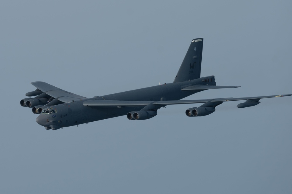 Strategic bombers soar across Arabian Peninsula