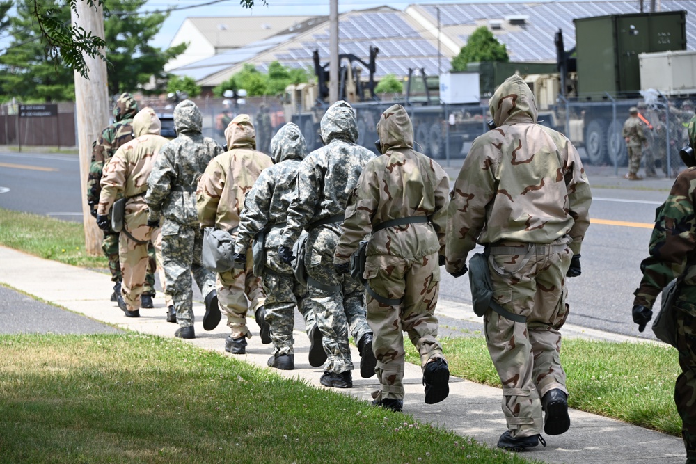 Joint Base McGuire-Dix-Lakehurst -  CBRN Defense Course Training - 12 June 2024