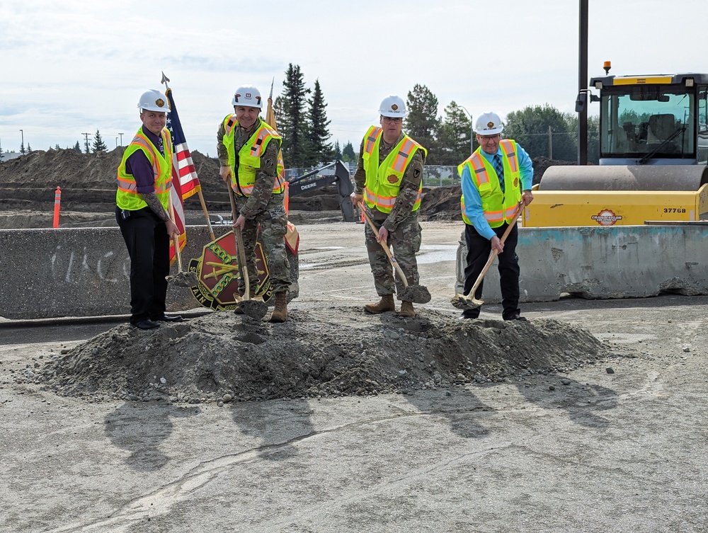 Fort Wainwright breaks ground on new fieldhouse