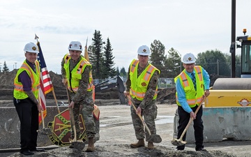 Fort Wainwright breaks ground on new fieldhouse
