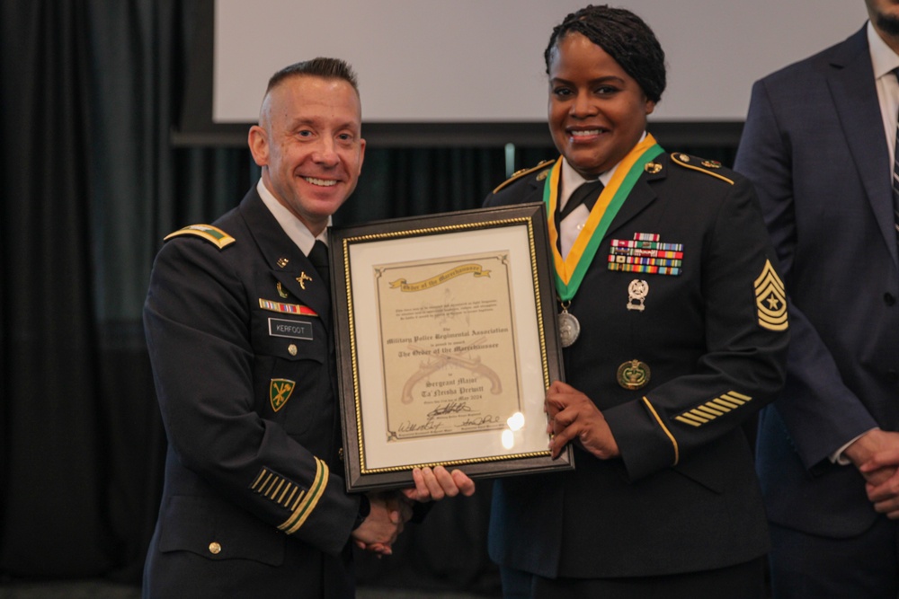Sgt. Maj. Prewitt Retirement Ceremony