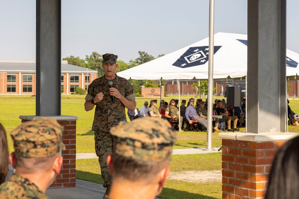 MARSOC hosts change of command ceremony