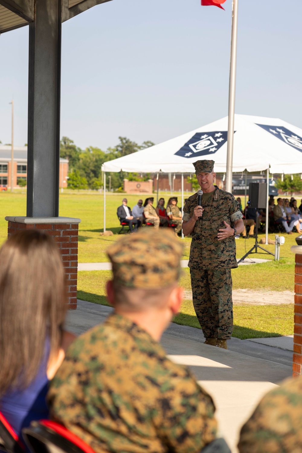 MARSOC hosts change of command ceremony