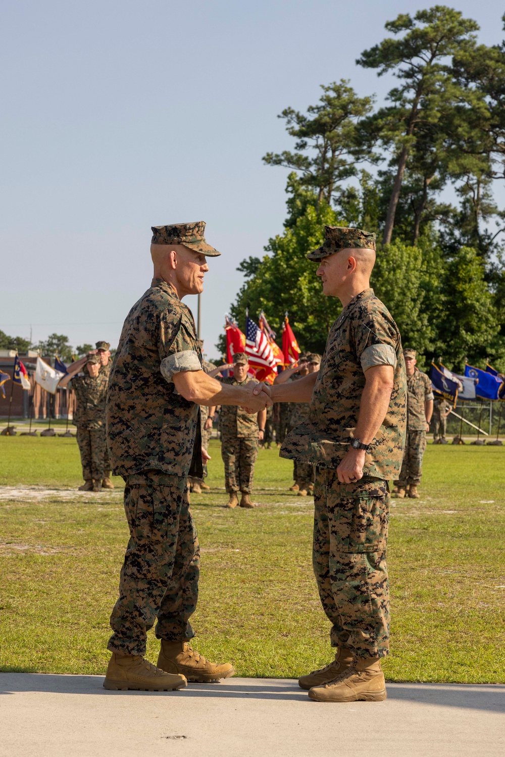 MARSOC hosts change of command ceremony