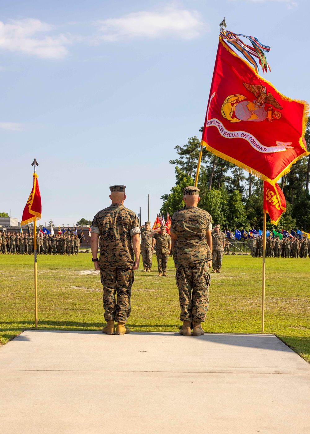 MARSOC hosts change of command ceremony