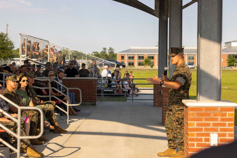 MARSOC hosts change of command ceremony