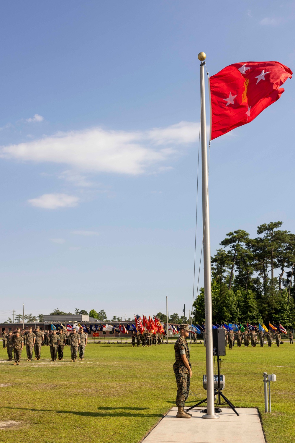 MARSOC hosts change of command ceremony