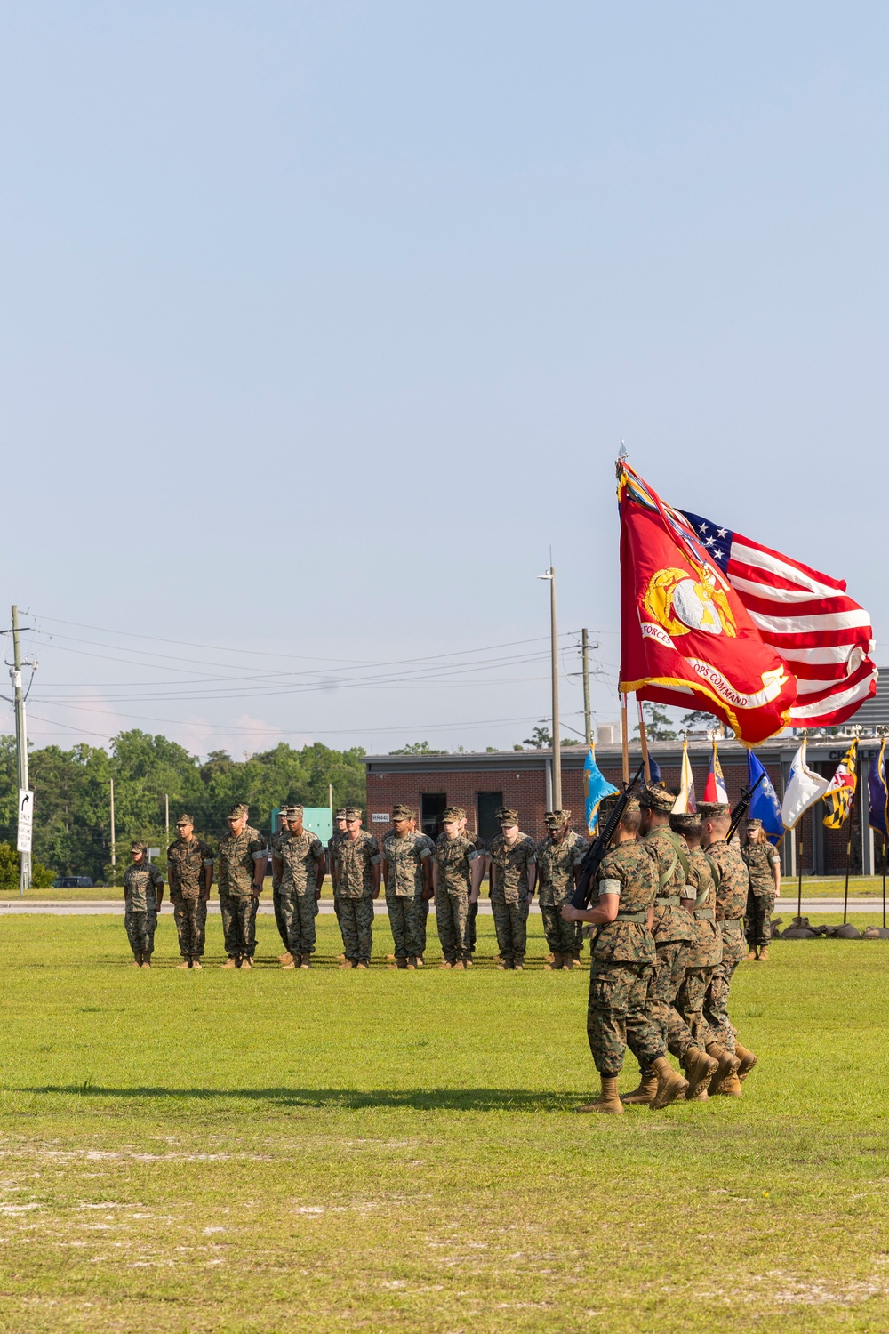 MARSOC hosts change of command ceremony