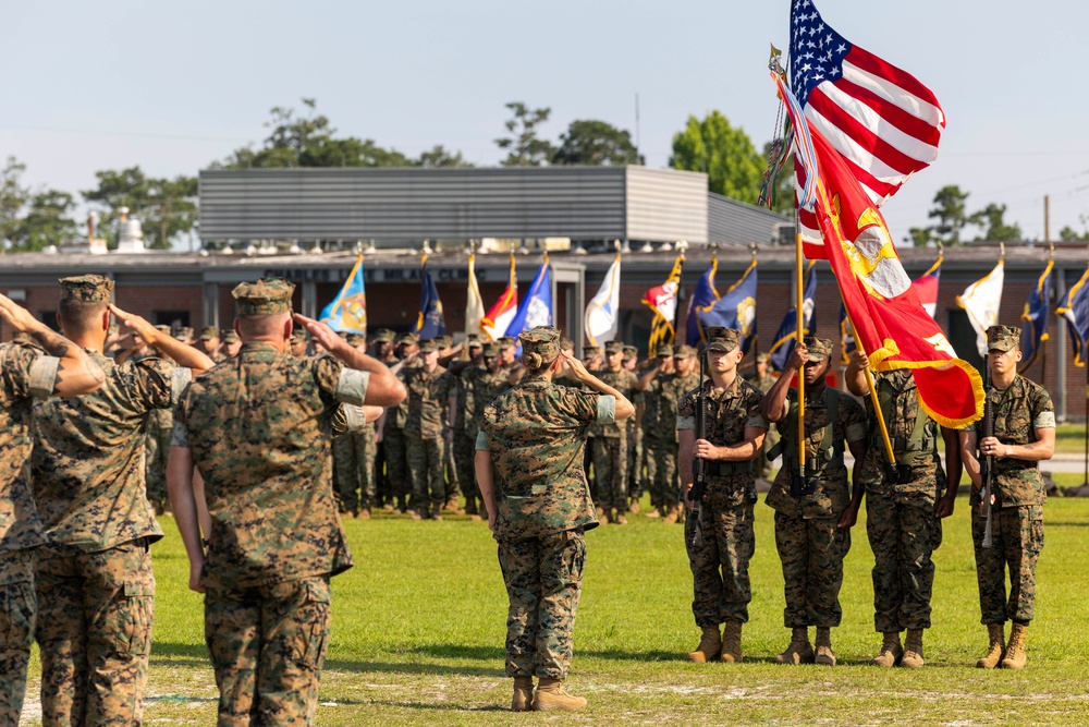 MARSOC hosts change of command ceremony