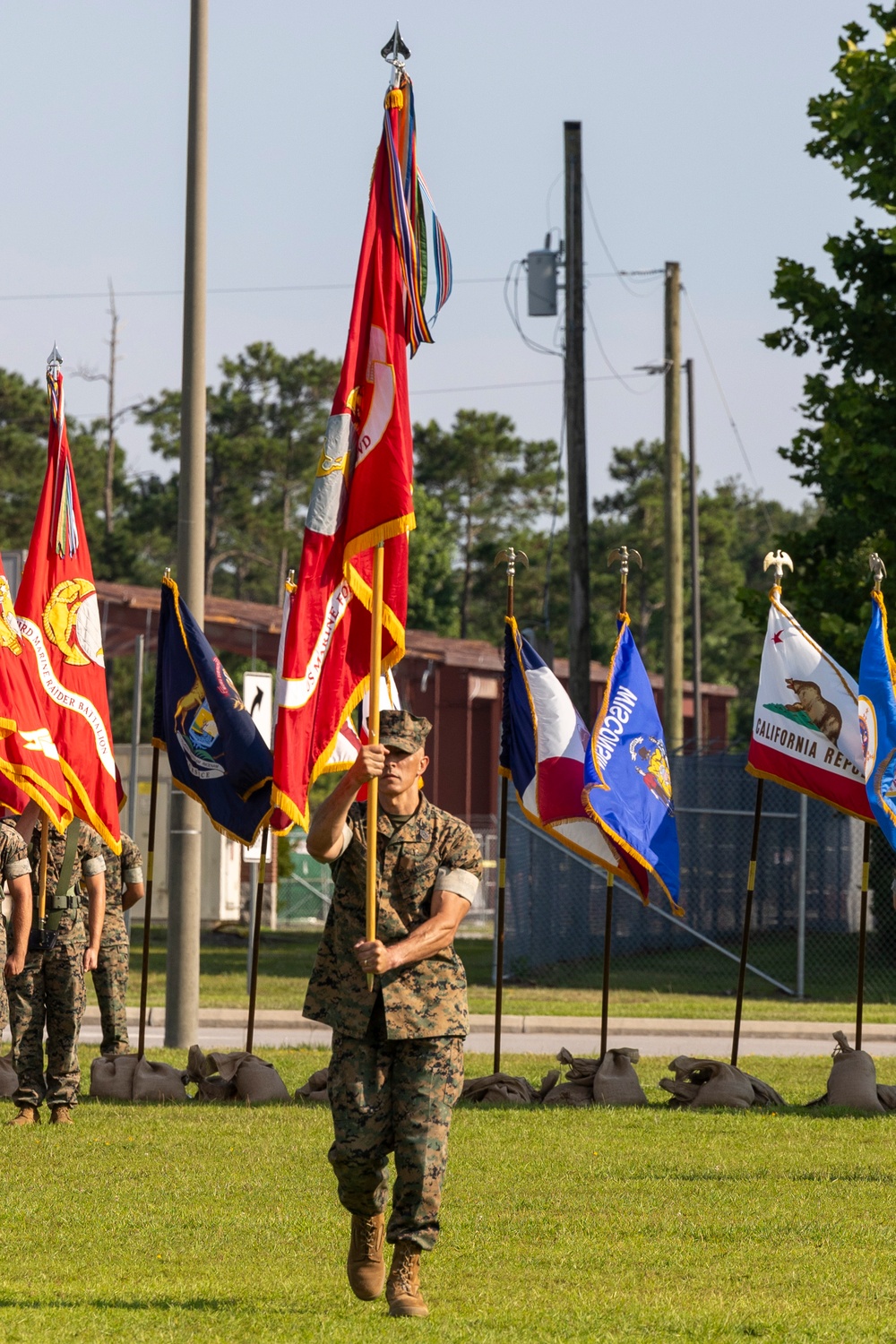 MARSOC hosts change of command ceremony