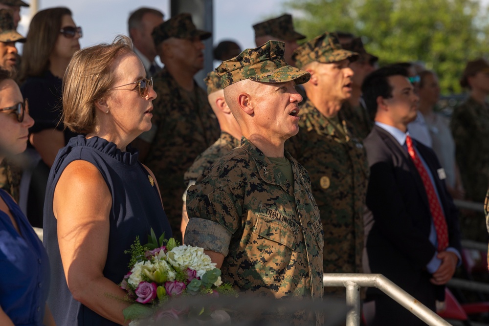 MARSOC hosts change of command ceremony